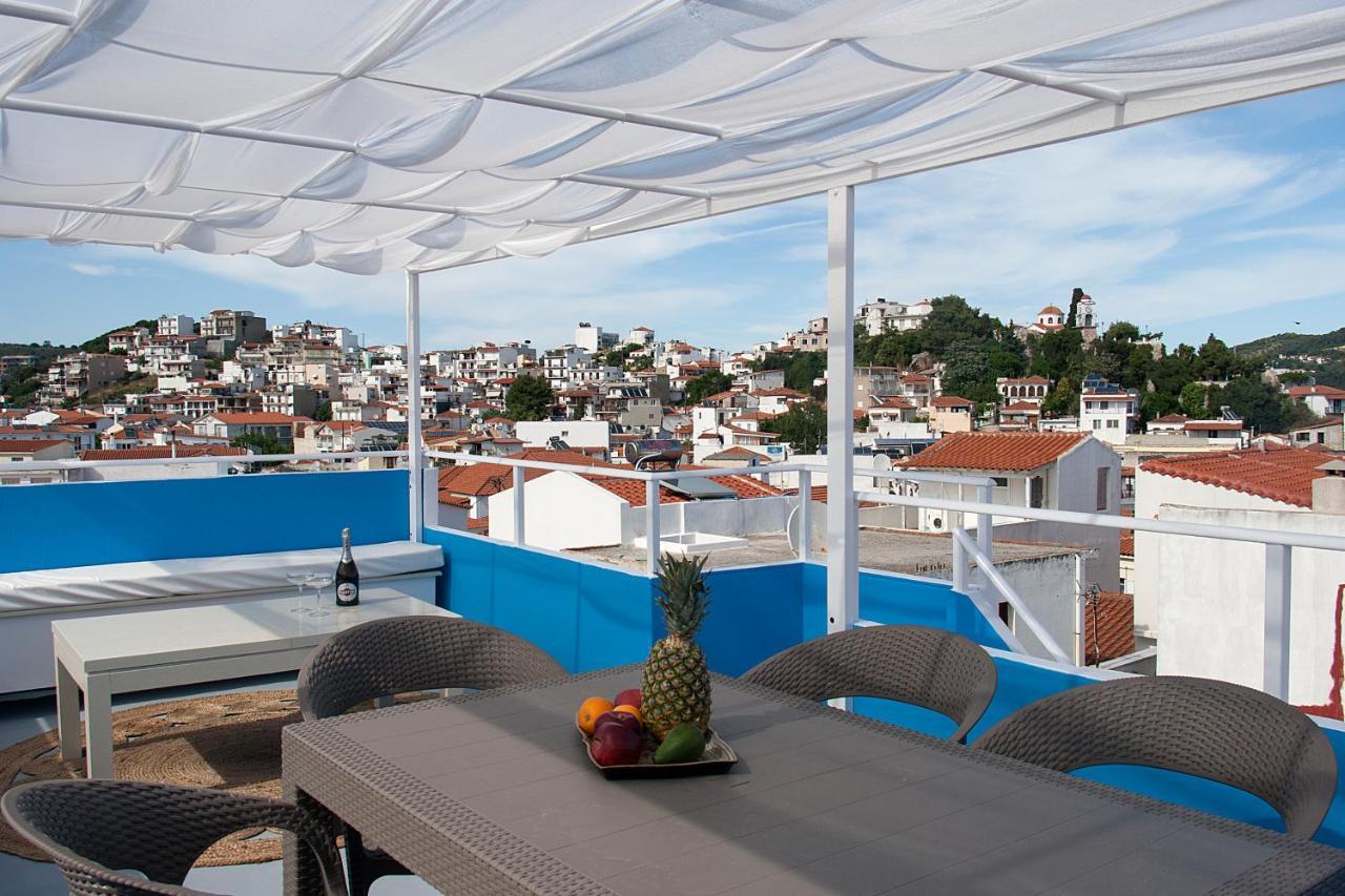 Capolavoro, Boutique Apartment With Unique Rooftop Skiathos Exterior photo