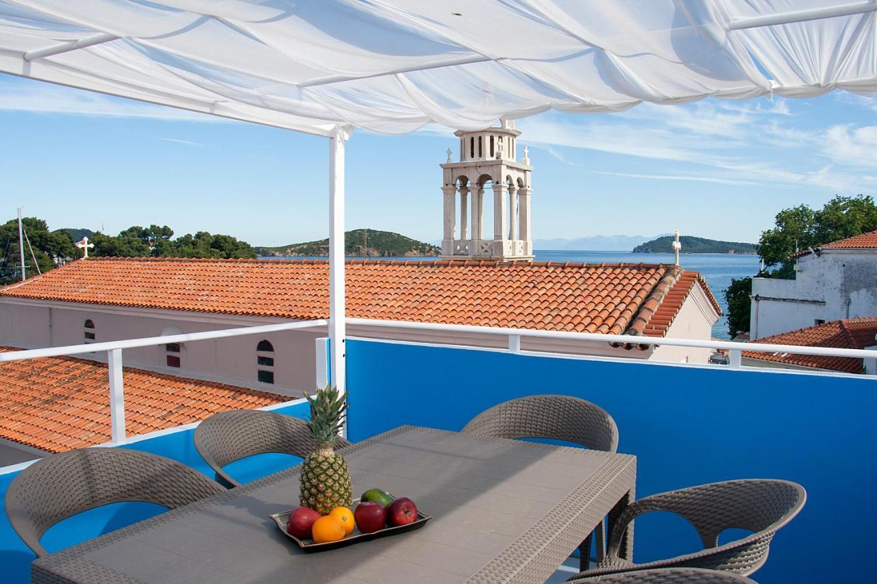 Capolavoro, Boutique Apartment With Unique Rooftop Skiathos Exterior photo