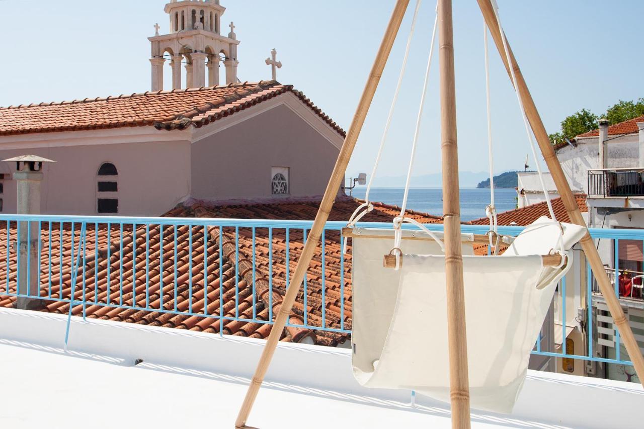Capolavoro, Boutique Apartment With Unique Rooftop Skiathos Exterior photo