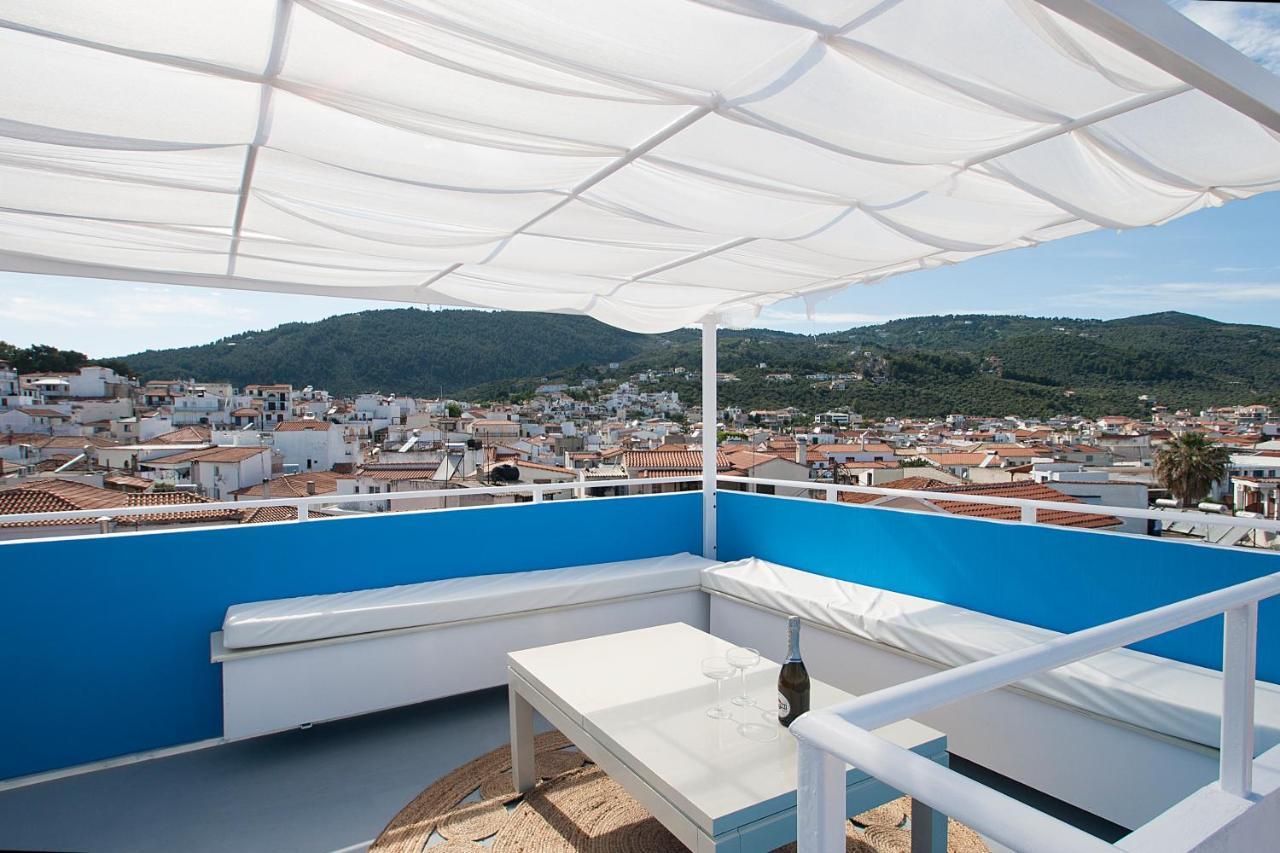 Capolavoro, Boutique Apartment With Unique Rooftop Skiathos Exterior photo