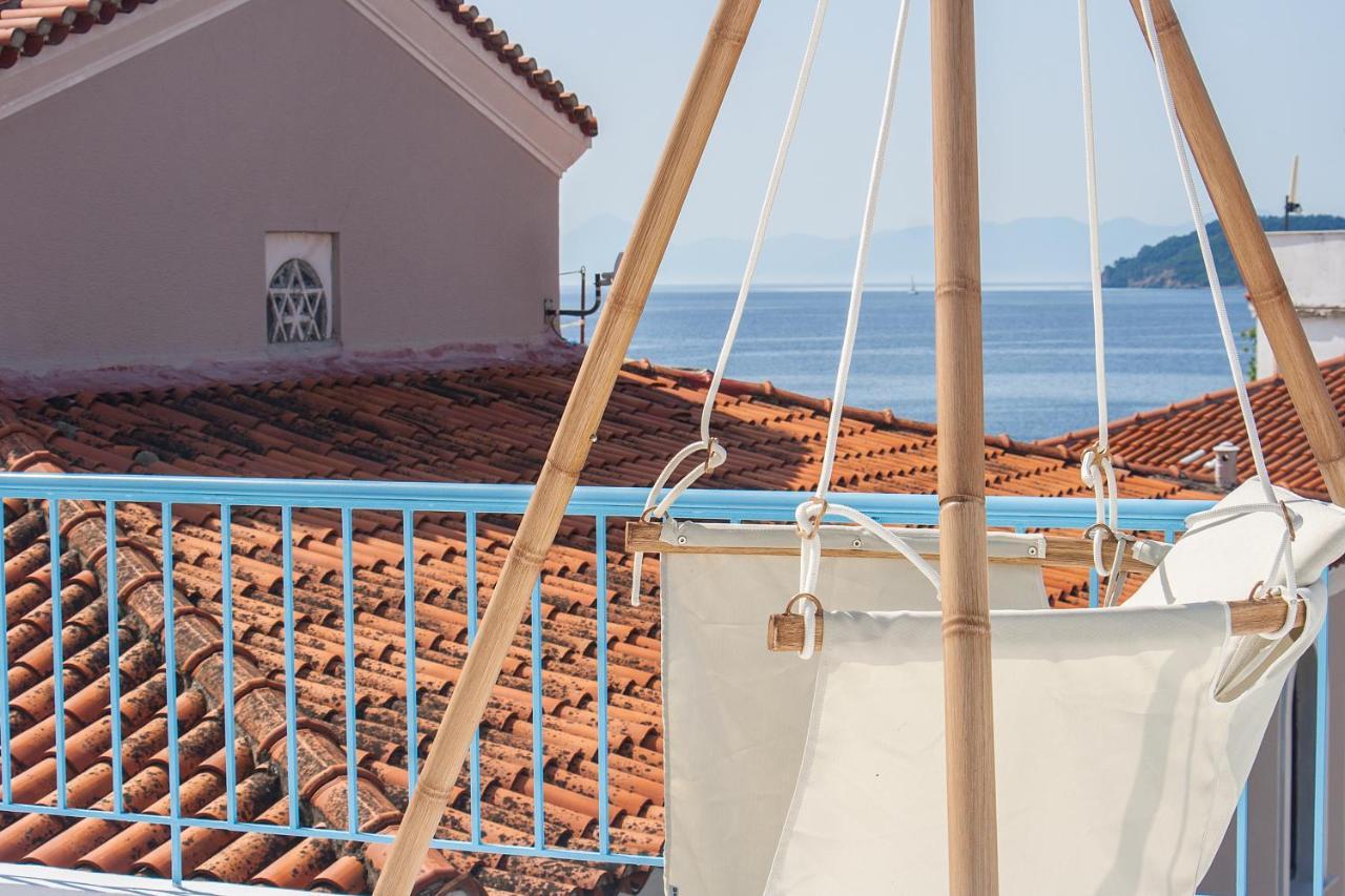 Capolavoro, Boutique Apartment With Unique Rooftop Skiathos Exterior photo