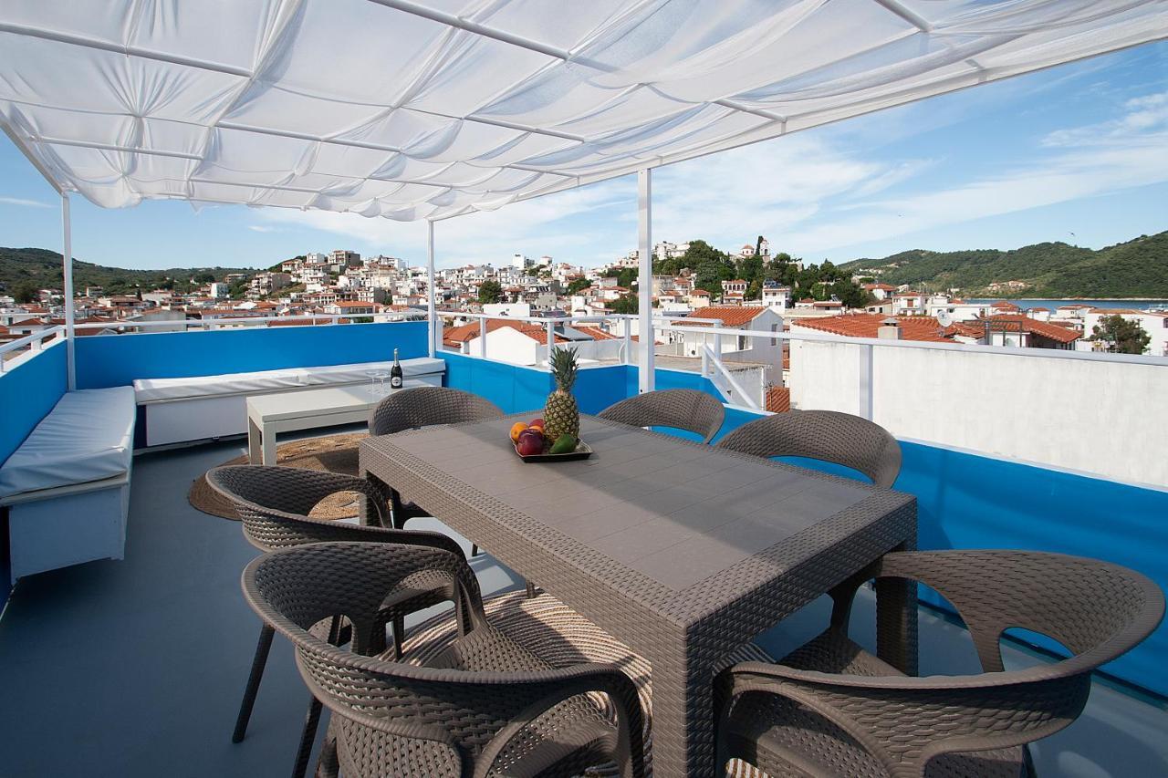 Capolavoro, Boutique Apartment With Unique Rooftop Skiathos Exterior photo