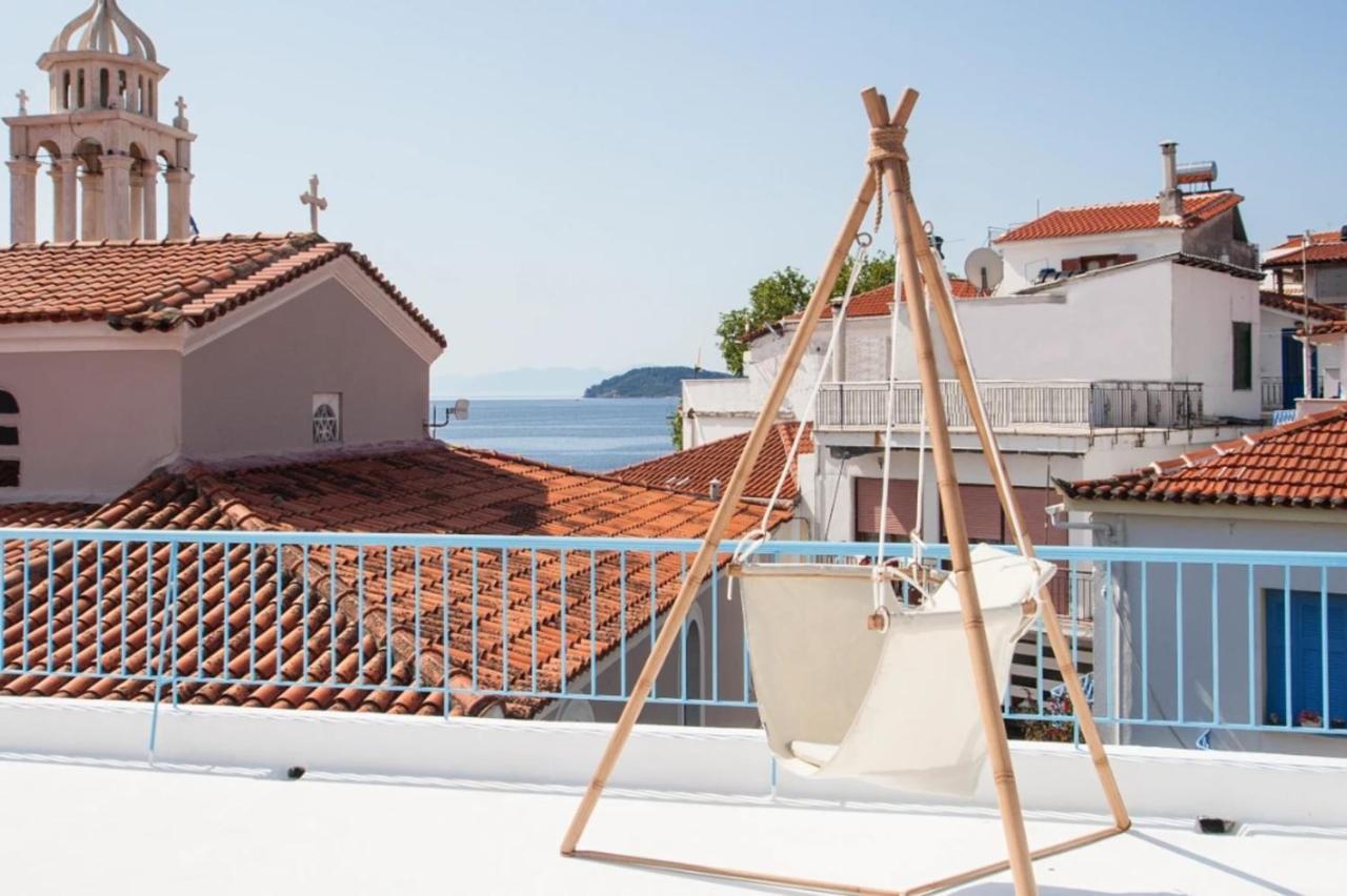 Capolavoro, Boutique Apartment With Unique Rooftop Skiathos Exterior photo